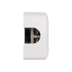Розетка РШ/Евро Rexant двойная для электрической плиты 32 А/16 A, 250 В, 2Р+РЕ (ОУ) белая