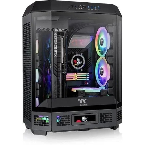 Компьютерный корпус Thermaltake The Tower 600 Black черный без БП ATX 13x120мм 9x140мм 4xUSB 3.0 audio bott PSU