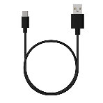 Автомобильное зарядное устройство Maxvi CCM-PS242 Plus T 2хUSB 2.4А + кабель Type-C 1м, черный