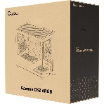 Корпус Ocypus Gamma C52 BK ARGB, Mini-Tower, чёрный, 3 x 120 мм