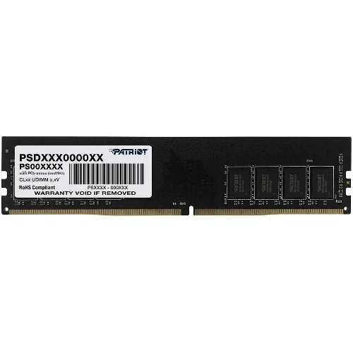Оперативная память Patriot Signature, DDR4, 16GB (1x16 GB), 3200 MHz, CL22, DIMM