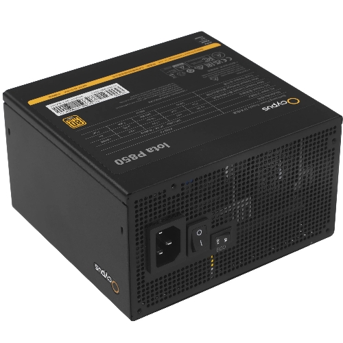 Блок питания 850W Ocypus Iota P850 (ATX, 80 PLUS Gold, APFC, 20+4 pin, 120мм fan, PCI-E 6+2Px3, 8xSATA) (Iota-P850-G1FFBK024X-EU)