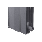 Радиатор биметаллический Royal Thermo PianoForte 500 Серебристый VR80 - 8 секц.