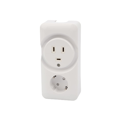 Розетка РШ/Евро Rexant двойная для электрической плиты 32 А/16 A, 250 В, 2Р+РЕ (ОУ) белая