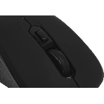 Мышь беспроводная Defender Gassa MM-105 черный, 1600 dpi, радиоканал, USB, кнопки - 6