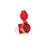 Розетка стационарная наружная EKF ps-114-16-380 16А 380В 3P+РЕ IP44 (114)