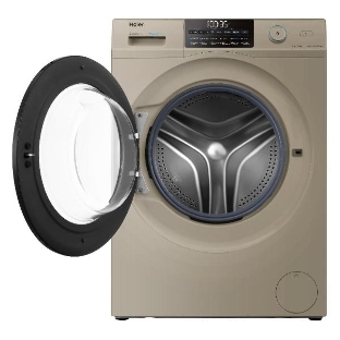 Стиральная машина Haier HW70-BP12959GE золотой, загрузка фронтальная 7кг, 1200 об/мин., класс: A+++