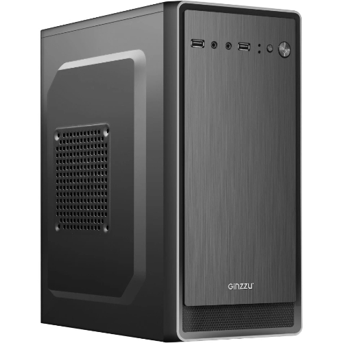 Компьютерный корпус Ginzzu B180 2хUSB 2.0,AU w/o PSU
