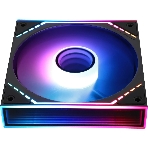 Кулер для корпуса Thermalright TL-M12R-S Reverse (124x120x25mm, 4-pin PWM, ARGB, 34.43CFM, 23.2dBA, 1500RPM, черный)