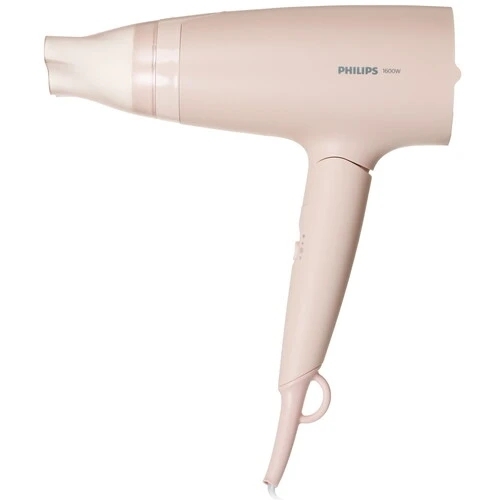Набор для укладки волос Фен Philips BHP398/00 розовый, 1600 Вт, компактный + выпрямитель