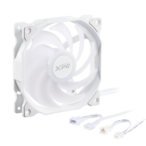 Вентилятор для корпуса ADATA XPG VENTO 120 ARGb PWM белый, 120 мм, 1850 об/мин, 21 дБ, 4 pin