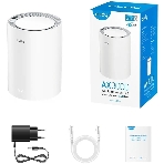 Бесшовный Mesh роутер Cudy M3000(1-PACK) AX3000 10/100/1000/2500BASE-T, белый