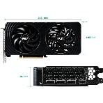 Видеокарта Palit RTX 5060 DUAL NV RTX 5060 8Gb 128bit GDDR7 2280/28000/HDMIx1/DPx3/HDCP Ret NE75060019P1-Gb2063D PCI-E 5.0
