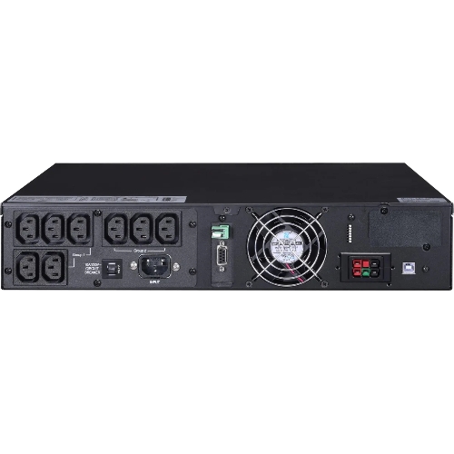 Источник бесперебойного питания Powercom Next, On-Line, 1500VA/1500W, Rack/Tower, 8*IEC320-C13, LCD, Serial+USB, SmartSlot, подкл. доп. Бат.