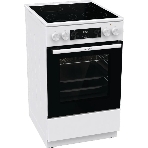 Плита электрическая Gorenje GECS5C70WA белый, конфорок 4 электрических, духовка 70 л, 50 см x 85 см x 59.4 см