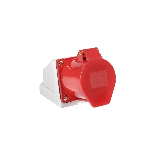 Розетка стационарная наружная EKF ps-114-16-380 16А 380В 3P+РЕ IP44 (114)