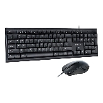 Комплект клавиатура+мышь Smartbuy ONE SBC-114282-K проводной, USB, 2400 DPI, чёрный