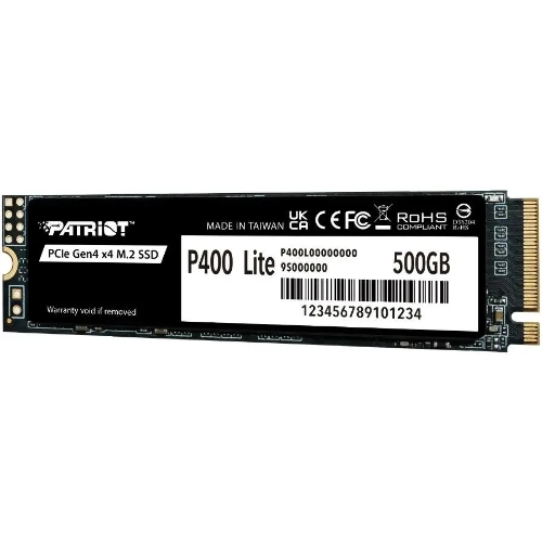 Накопитель SSD Patriot P400 Lite 500Gb (P400LP500GM28H)