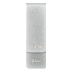 Флешка USB SmartBuy M1 Metal Grey (SB032GM1G), 32Gb, USB 3.0/3.2, R/W 130/40, серебристый