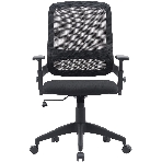 Кресло компьютерное Cactus CS-MC313-BK черный, сетка/ткань