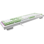 Клавиатура Defender Karon GK-129 проводная, USB Type-A, белый/зеленый