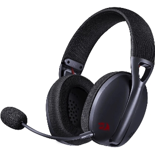 Гарнитура Redragon Ire Pro чёрный, беспроводная + проводная, Bluetooth / USB, до 25 ч