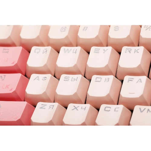 Клавиатура проводная A4Tech Bloody S87 Energy (S87 USB ENERGY PINK) USB розовый