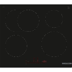 Индукционная варочная панель Bosch PIF61RHB1E 60 см, индукция, скошенные края, сенсорное управление, черный