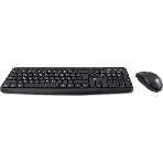 Комплект клавиатура+мышь Oklick S603 проводной, USB, 1200 DPI, чёрный