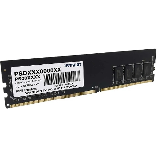Оперативная память Patriot Signature, DDR4, 16GB (1x16 GB), 3200 MHz, CL22, DIMM