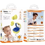 Наушники TWS Hoco EW111 Friendly желтый, внутриканальные, Bluetooth, до 4 ч