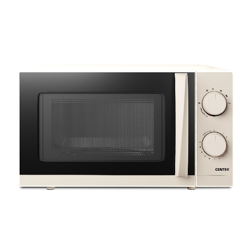 Микроволновая печь Centek CT-1571 бежевый, 20 л, 700 Вт, переключатели - поворотный механизм