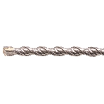 Бур по бетону Denzel двойная спираль, Cobalt W-tip, 10x460 мм, SDS PLUS