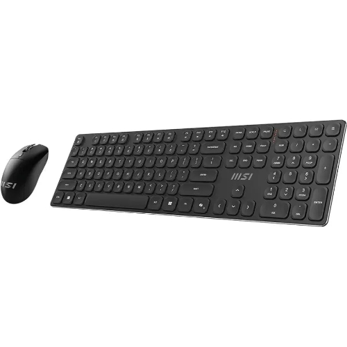 Комплект клавиатура+мышь MSI Forge K210 Combo беспроводной, USB, 1600 DPI, чёрный
