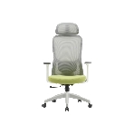 Кресло Cactus CS-GMC515-GYGN серый, сетка, подголовник