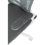 Кресло Бюрократ ASTER N-W TW-04 Neo Grey темно-серый, сетка/ткань, 120 кг, механизм качания
