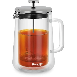 Френч-пресс с двойными стенками 1,0 л Rondell RDS-1824 Eletto