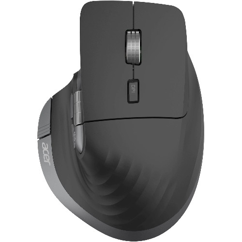Мышь беспроводная Acer OMR405 черный, 4800 dpi, радиоканал, Bluetooth, USB, кнопки - 8