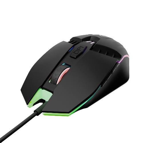 Игровой комплект из проводной клавиатуры, мыши, коврика для мыши и наушников ABR KM707+M01D10
