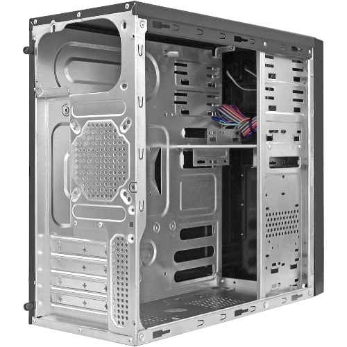 Компьютерный корпус Minitower ExeGate MA-372UX-UNS400 (mATX, БП UNS400 с вент. 12см, 2хUSB+2хUSB3.0, аудио, черный)