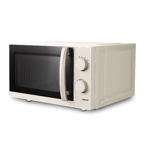 Микроволновая печь Centek CT-1571 бежевый, 20 л, 700 Вт, переключатели - поворотный механизм