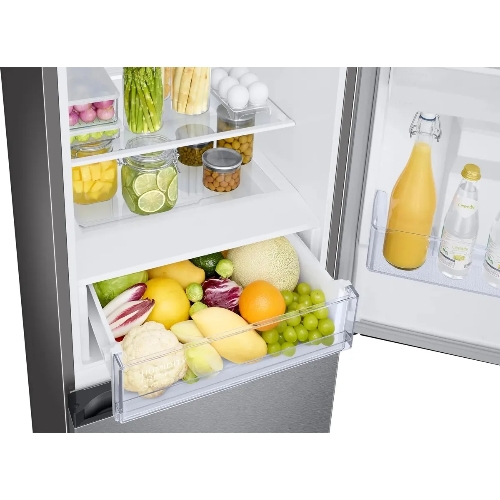 Холодильник Samsung RB34C632ESA/EF графит двухкамерный 227/114л морозилка снизу, No Frost