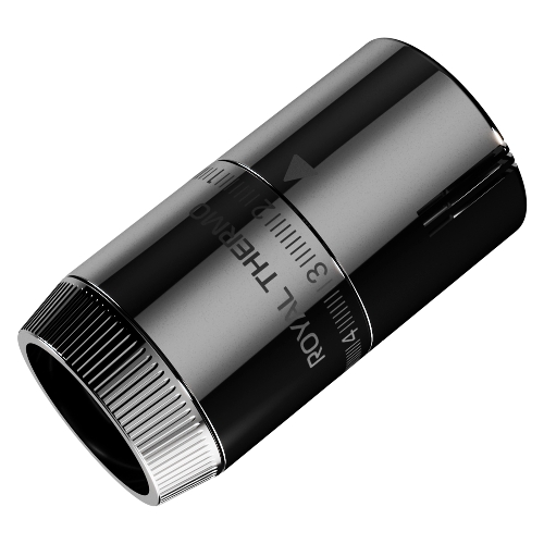 Термоголовка жидкостная Royal Thermo Design М30х1,5 (хром)