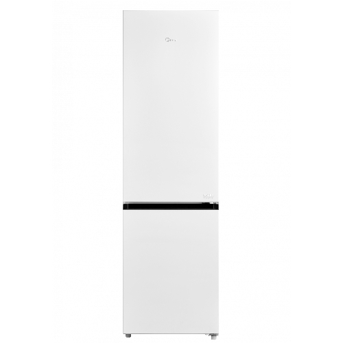 Холодильник Midea MDRB519MGE01ID белый двухкамерный 263/123л морозилка снизу, No Frost