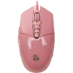 Мышь проводная A4Tech Bloody P91s розовый, 8000 dpi, USB, кнопки - 8