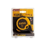 Рулетка Denzel 8м х 25мм, двухкомп. корпус, кнопка-пауза