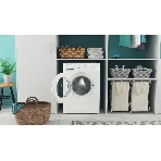 Стиральная машина Indesit BWSB 61051 WWV белый, загрузка фронтальная 6 кг, 1000 об/мин., класс: А