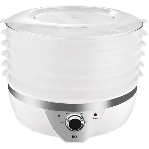Сушилка для овощей и фруктов BQ FD1002 белый-стальной