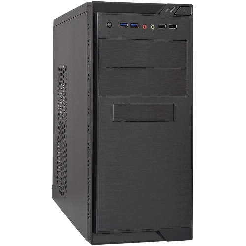 Компьютерный корпус Minitower ExeGate MA-372UX-UNS400 (mATX, БП UNS400 с вент. 12см, 2хUSB+2хUSB3.0, аудио, черный)
