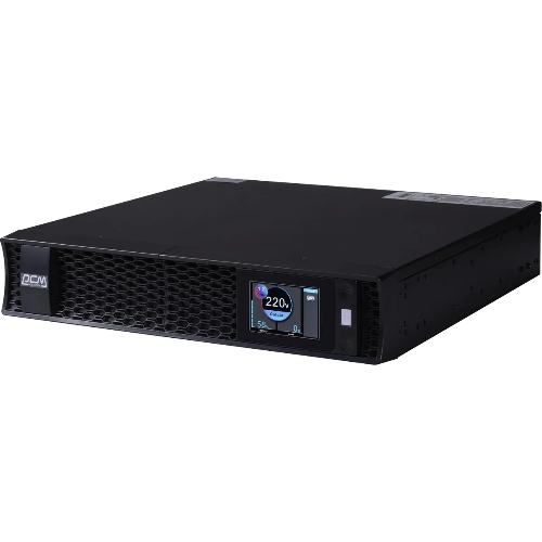 Источник бесперебойного питания Powercom Next, On-Line, 1500VA/1500W, Rack/Tower, 8*IEC320-C13, LCD, Serial+USB, SmartSlot, подкл. доп. Бат.